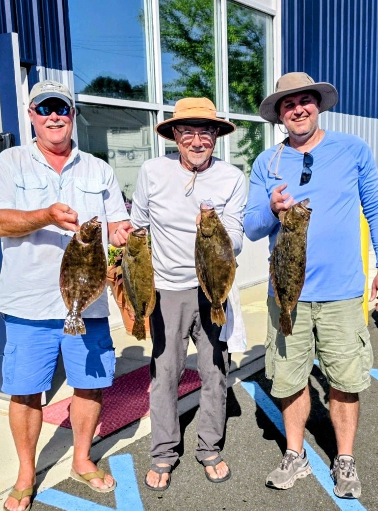 Ocean Fluke Tournament winners