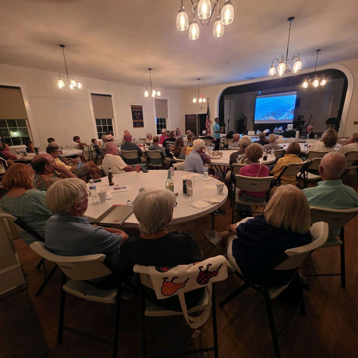 Members at the Fish Fry