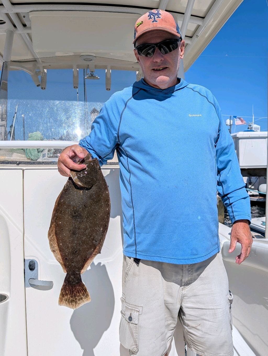 Mike Leonard's first keeper fluke