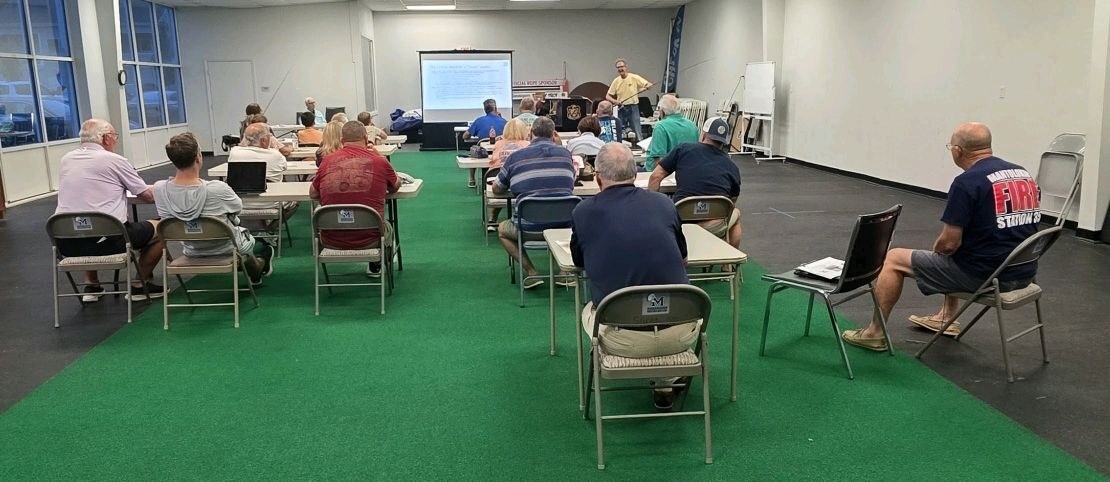 Surf fishing course — full house