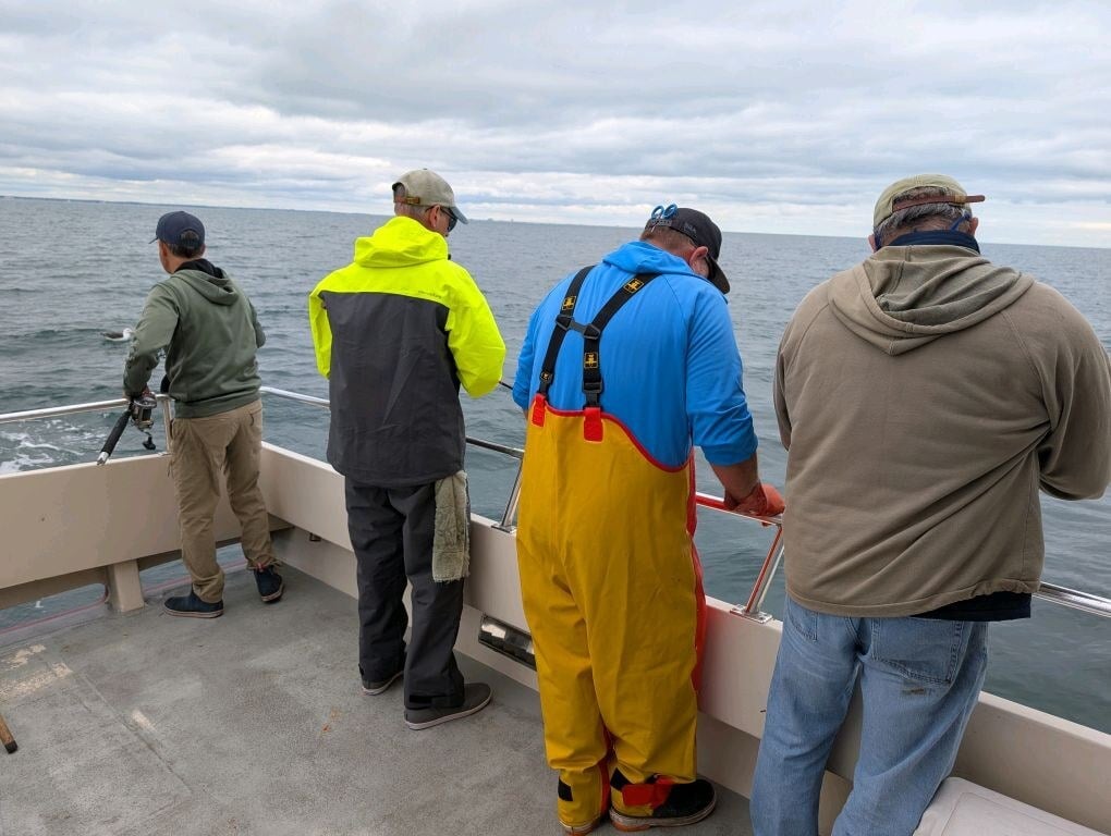 Working the rail — Fish Monger