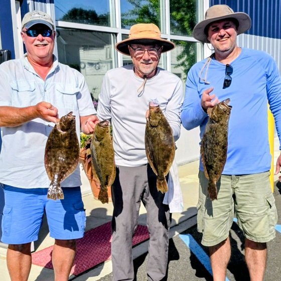 Ocean Fluke Tournament winners