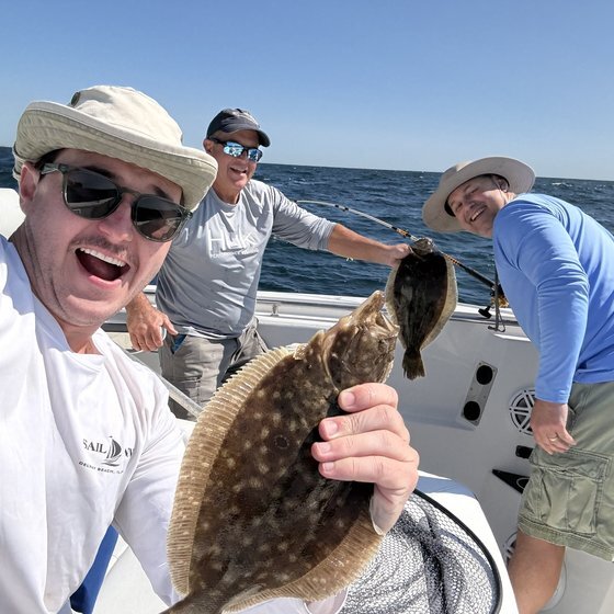 Doubled up on fluke