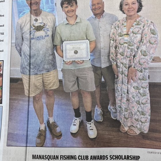 J.D. Carton — club scholarship award