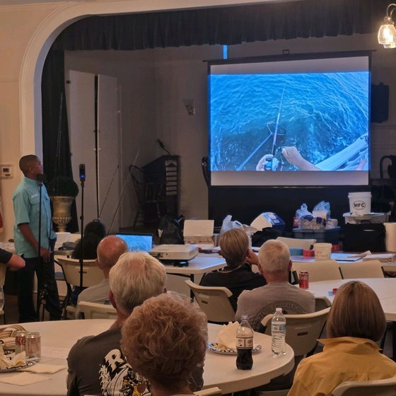 Fluke tactics talk — Fish Fry