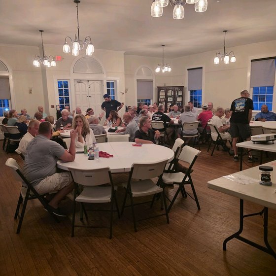 Full house — Annual Fish Fry