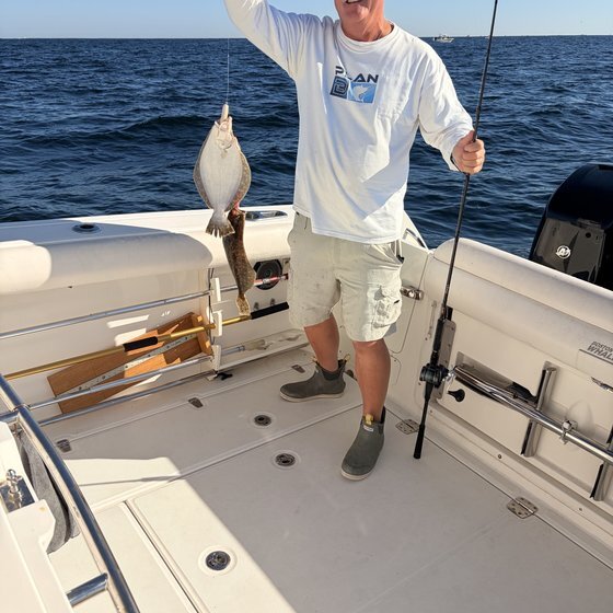 Fluke double-header on the rail