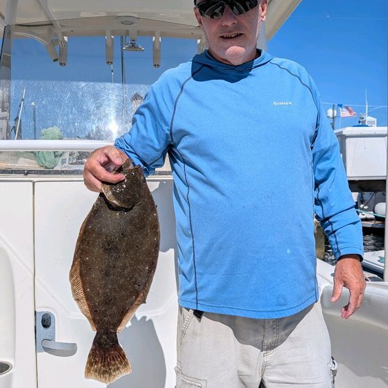 Mike Leonard's first keeper fluke