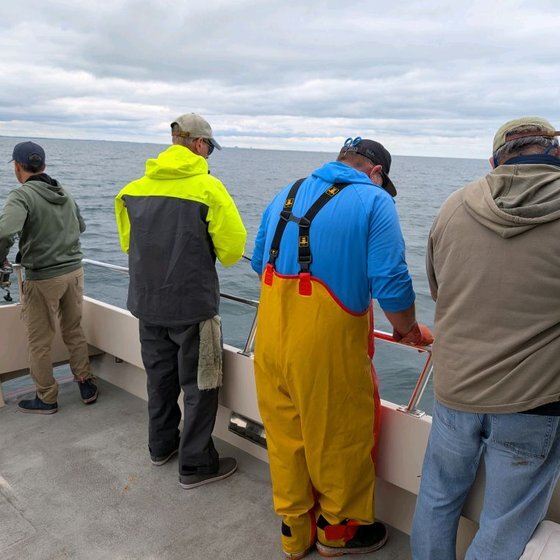 Working the rail — Fish Monger